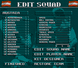 World Soccer '94 Squad (Austria).PNG