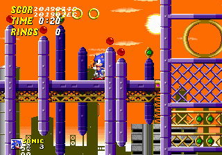 Le design du niveau à été copié du proto Simon Wai sur le jeu final pour que les objets apparaissent correctement placés.
