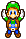 MLSS - Luigi with Parachute Looking Down (Proto).png