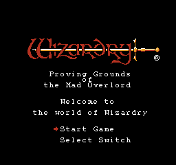 Title Screen