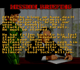 Wolfenstein 3D - SNES - Mission Briefing E6.png