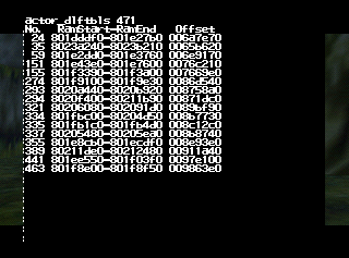 Who crashed the game? Fun debug action from ages 00 to FF.