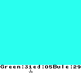 Robopon GBC Debug Menu Color1.png