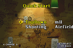 Medal of Honor Infiltrator GBA Level Select.png