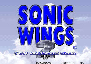 Sonicwings2arc title.png