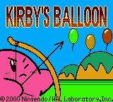 There's clearly more than one balloon, Kirby.