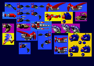 Sonic 2 (TPA) Several Unused Badniks.png