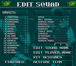 World Soccer '94 Squad (Brazil).PNG