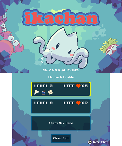 Ikachan TitleScreen 3DS.png