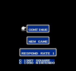 Final Fantasy I-start menu.png