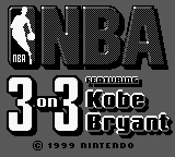NBA 3 on 3 featuring Kobe Bryant Unused SGB Palette 1 Title.png