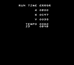 Spider-Man and Venom Maximum Carnage SNES Run Time Error.png