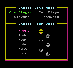 Dudes With Attitude menu screen.png