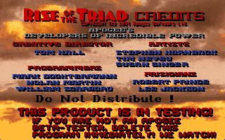 RiseoftheTriad-DOS-Beta9407 Credits.png