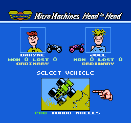 Pro turbo wheels in single race selection screen