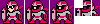 MegaMan3 UnusedProtoManSprites1.png