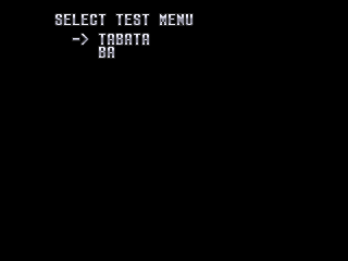 Shienryu PS Test Menu.png