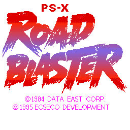 Road Blaster PSX - Unused Logo.png