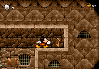 "Prince Mickey has left behind the key to Pete's tower!"