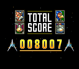 Star Fox - Super Weekend (USA) - Score Screen.png