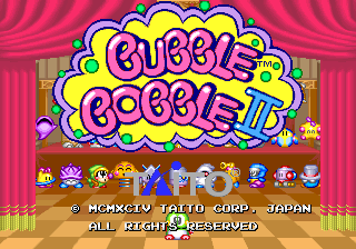I'm not even going to approach the whole "Bubble Bobble II" debacle here
