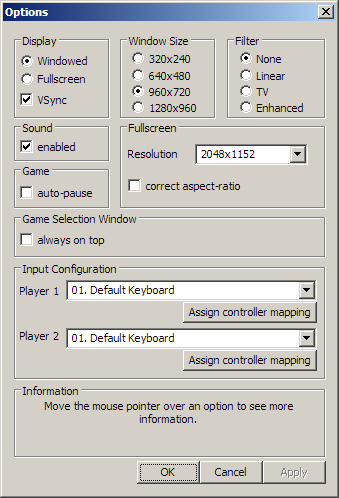 Sega Mega Drive Classics - Input Settings (old).png