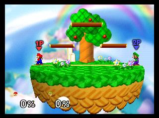 Not a bad stage, but those ledges are very annoying.