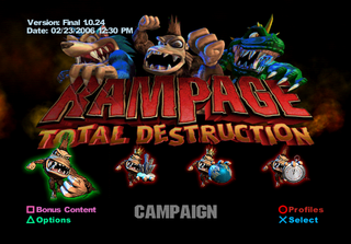 Rampage Total Destruction PS2 Build Date.png