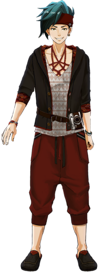 Zanki Zero (PlayStation Vita) - Ryo Mikajime - Fullbody (Young Adult).png