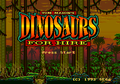 Dinosaurs for Hire Genesis-title.png