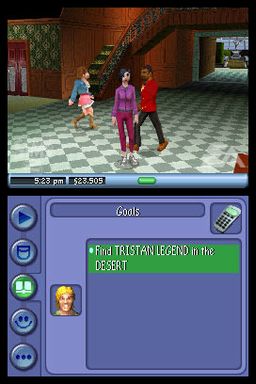 TheSims2DS Prerelease LobbyBasementDoors.jpg