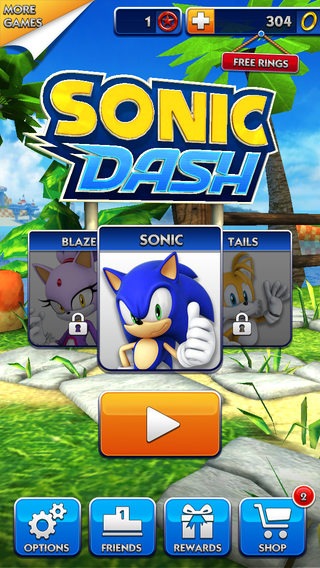 Sonic Dash (iOS) 2014-title.png