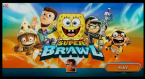 Super Brawl 2 Early title screen.png