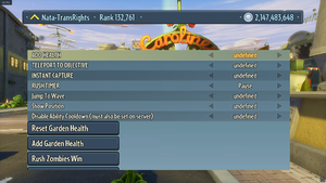 GardenWarfare QADebugMenu GameplayDebug.png