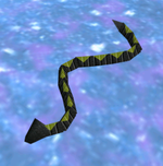 The HP Snake edited to work again in and placed in a level.