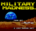 Military Madness TG16 Title.png