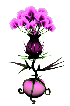 AHatIntime EarlySmallCorruptionFlowerDesign.png