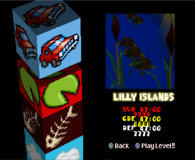 Frogger1997-july31psx-LevelSelect-LillyIslands.png