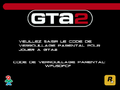 GTA2 Dreamcast French Parental Lock Entered.png