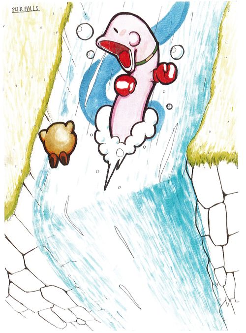 Kirby's Dream Land-Twinkle Popo Silk Falls Concept Art.jpg