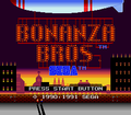 Bonanza Bros Genesis Title.png