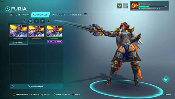 Paladins Furia Old Default Skin.png