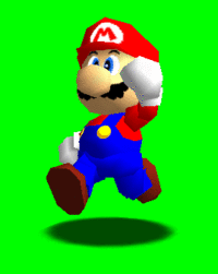 SM64 Unused Mario Animation Running.gif