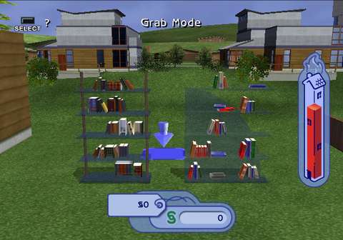 Sims2PS2-FIN PlaankBookcase.png