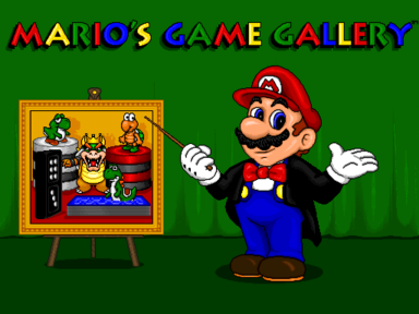 Mario's Game Gallery (Mac OS Classic) - Title MGG.png
