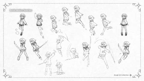 SuperNepRPG-Battle Motion Sketches.png