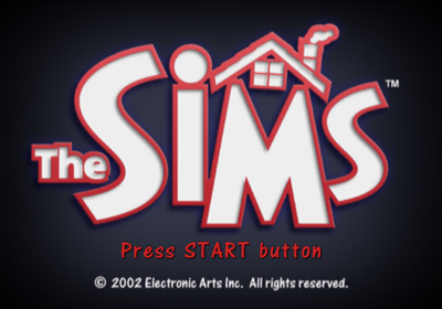 SimsPS2-FIN Titlescr.png