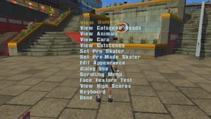 THUG2R Test Menu.png