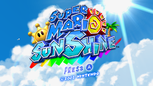 This version in particular removed the ability to "Press Super Mario Start!" on the title screen.