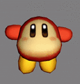 Kirby Fighter Deluxe Bell unused anim 1.gif
